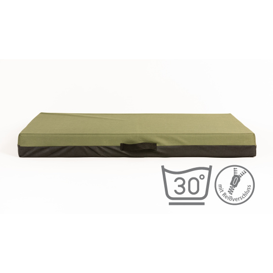 Matrace pelech khaki materiál Oxford textilie
