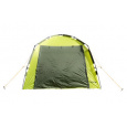 Stan COOLPET Komfort 3 x 3 m Barva: zelená - khaki/mustard a plachta proti slunci 4x3m
