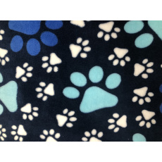 Hebká deka 120*80cm materiál fleece srdíčka Hebká deka 120*80cm materiál fleece srdíčka