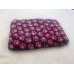 Fleecový pelíšek 135*90cm tlapičky růžové