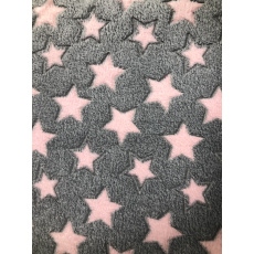 Fleecový pelech 135*90cm srdíčka Fleecový pelech 135*90cm srdíčka