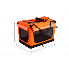 Box na míru - neonová oranžová 81×60×57 cm (CUST-2610-M9B782)
