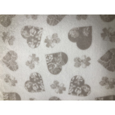 Hebká deka 100*65cm fleece růžové tlapičky Hebká deka 100*65cm fleece růžové tlapičky