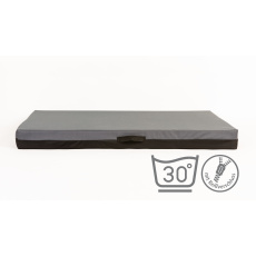 Hundebett grau 10cm hoch 3XL 100x67cm Hundebett grau 10cm hoch 3XL 100x67cm