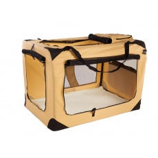 Přepravka na psa béžová, autobox, kenelka L 70*52*52cm Přepravka na psa béžová, autobox, kenelka L 70*52*52cm