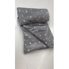 Hebká deka vzor růžové tlapičky 135*90cm fleece Hebká deka vzor růžové tlapičky 135*90cm fleece